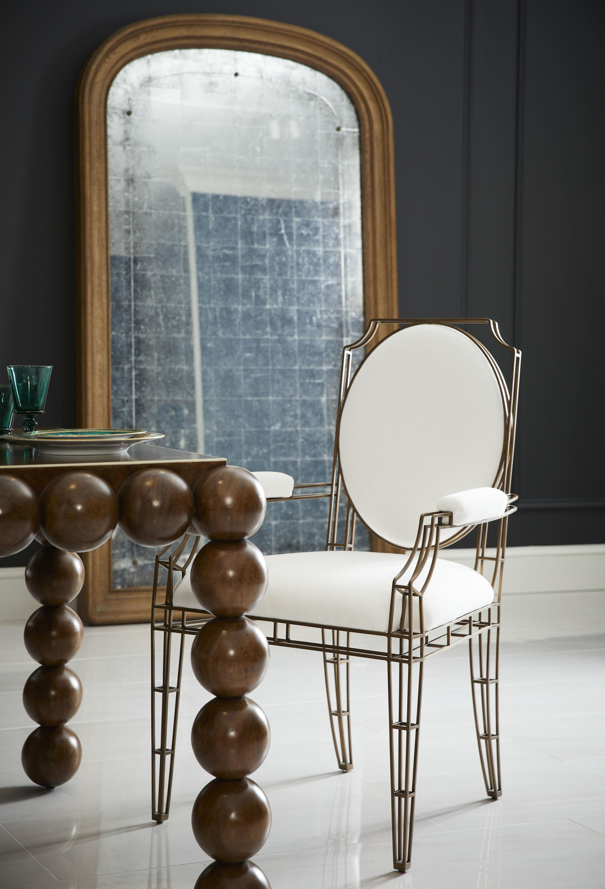 Jonathan Charles | product detail | Lintel Floor Mirror