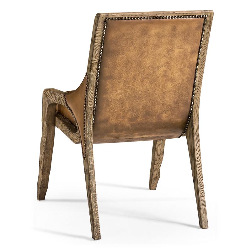 Jonathan Charles | product detail | Echo Canyon Leather Side Chair