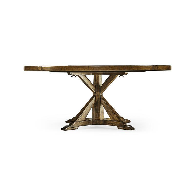 Jonathan Charles | product detail | Country Walnut Round Dining