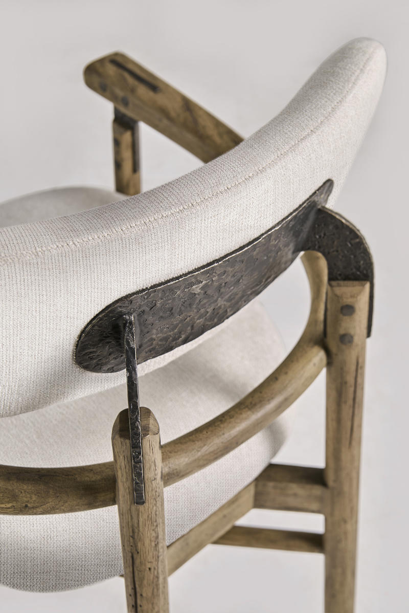 Jonathan Charles | product detail | Stone Ridge Upholstered Dining Arm ...